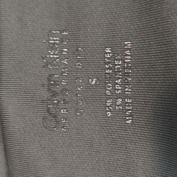 Women's Calvin Klein Charcoal Gray Yoga GYM Pants Size Size Small EUC #6240 - Picture 6 of 6